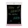 LCD Writing Tablet, 8.5", multi color, pink