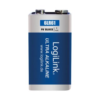 Battery, Ultra Power Alkaline 9V , 1pcs. Blister