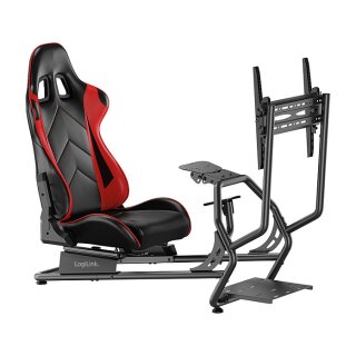 Racing Simulator Cockpit with Monitor mount