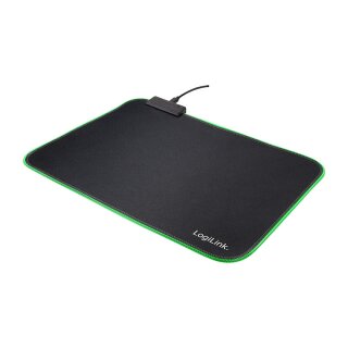 Mouse Pad, Gaming, with RGB LED, 350x260x3mm, Soft