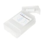 2,5" HDD protection box for 2 HDD/SSD, white