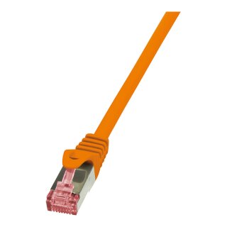 Logilink Patch Cable Cat.6 S/FTP orange 1,50m, PrimeLine