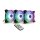 Inter-Tech Lüfter 120*120*25 ARGUS RGB-FAN SET RS-07, 3X LED retail