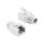 RJ45 Plug Cable Boot 8mm white, 50pcs