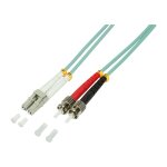 LWL Patchkabel OM3 LC / ST 1,0m Duplex LogiLink