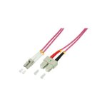 LWL Patchkabel OM4 LC / SC 3,0m Duplex LogiLink