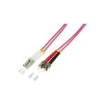 LWL Patchkabel OM4 LC / ST 1,0m Duplex LogiLink