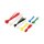 Cable tie set, PA66, 200 pcs., mixed color, different lengths