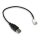Inter-Tech Adapter USB AM auf 3Pin Buchse, 30 cm