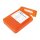 3,5" HDD protection box for 1 HDD, orange