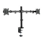Dual Monitor mount, 17"-32", steel, 360°...