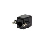 RJ45 Coupler w. mounting flange, 2*RJ45 socket, Cat.5e UTP