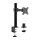 Monitor mount, 17"-32", steel, 360° VESA plate, arm length: 199mm