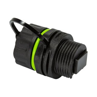 Outdoor fiber optic Simplex SC connector with dust cap