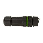 Outdoor fiber optic Simplex SC connector with cable gland...