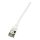 Logilink Patch cable Cat.6A TPE SlimLine white 1,0m