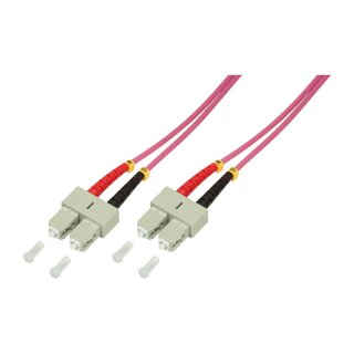 LWL Patchkabel OM4 SC / SC 1,0m Duplex LogiLink