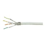 Logilink Netzwerk Verlegekabel S/FTP Cat.7, weiß, 50m
