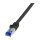 Logilink Patchkabel Ultraflex, Cat.6A, S/FTP, schwarz, 20 m
