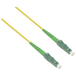 helos LWL OS2 Patchkabel Simplex LSZH 2,0mm LC/APC-LC/APC gelb 20m