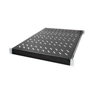 19" Adjustable Shelf for Racks with 600mm depth, black