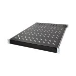 19" Adjustable Shelf for Racks with 600mm depth, black