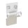 Pegboard Office Rail Storage System, white