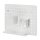 Pegboard, Wall-mounted, Office, 420x320mm, white