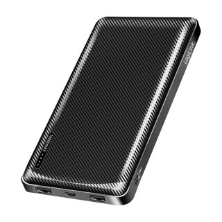 Mobile Power Bank, LiPo, 10.000 mAh, black