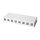 Keystone Surface Mount Box 8 Port, white