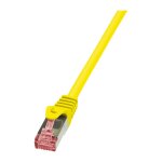 Patch Cable Cat.6 S/FTP yellow 7,50m, PrimeLine