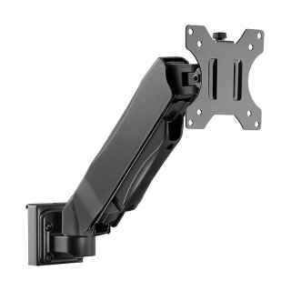 Slatwall Gas Spring Monitor Arm, 13"-27