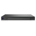 AV Switch full managed Layer3 22 Port 20x SFP+ 2x QSFP28...