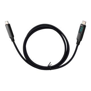 I-TEC Thunderbolt 4/USB4 Class Pro Cable 240W with LCD 40 Gbps 150 cm