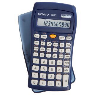 GENIE Wissenschaftlicher Taschenrechner 52SC dunkelblau