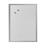 Herlitz Magnettafel und Whiteboard 40x60 Holzr. silber