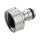 Gardena Premium Hahnverbinder 26,5mm (G 3/4") (silber)