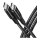 AXAGON BUCM-CM20AB USB-C zu USB-C 2.0 Kabel, 2m, PD 60W, 3A, geflochten - schwarz