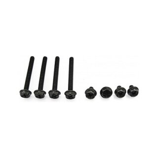 XSPC Schraubenset 6-32UNC - schwarz