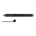 Logilink 19" PDU 7 x CEE 7/3 socket with line filter...