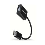 AXAGON RVD-VGN DisplayPort auf VGA Adapter, WUXGA - schwarz