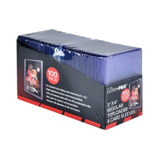 UltraPro TCG Kartenhülle & Toploader 8x10cm 100PK