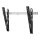 One for all Ultra Slim TV-Wandhalterung TILT WM 6621 (schwarz, 81 - 213 cm / 32 - 84")