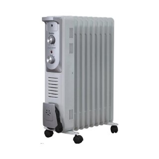 FAKIR OR-09 Ölradiator grau 2000W 9 Rippen 3 Stufen