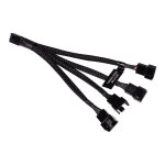 Alphacool Y-Kabelsplitter 4-Pin auf 4x 4-Pin PWM, 15cm...
