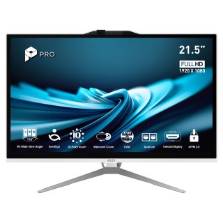 MSI Pro AP222T 14MA-605EU i3-14100/8GB/512GBSSD/W11 Home AZERTY French Layout