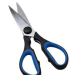 WEDO Soft-Cut Allzweckschere - schwarz/blau