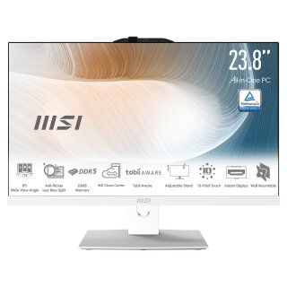MSI Modern AM242TP 1M-1854FR U7-150U/16GB/1TBSSD/W11 Pro AZERTY French Layout