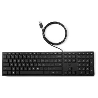 HP Wired Desktop 320K Keyboard (EU) US english QWERTY