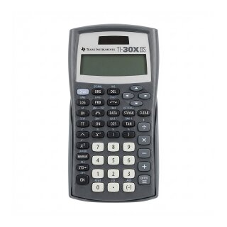 TEXAS INSTRUMENTS Wissenschaftlicher Taschenrechner TI-30 X II S schwarz/silber